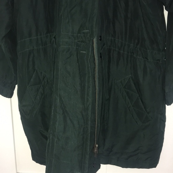 The J Peterman Co. Silk Winter Jacket vintage - Picture 6 of 7